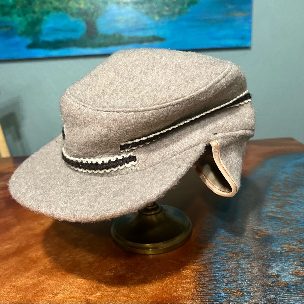 Vintage JJ Seifter & Sons Wool Trapper Winter Hunting Hat size 7 North King NOS